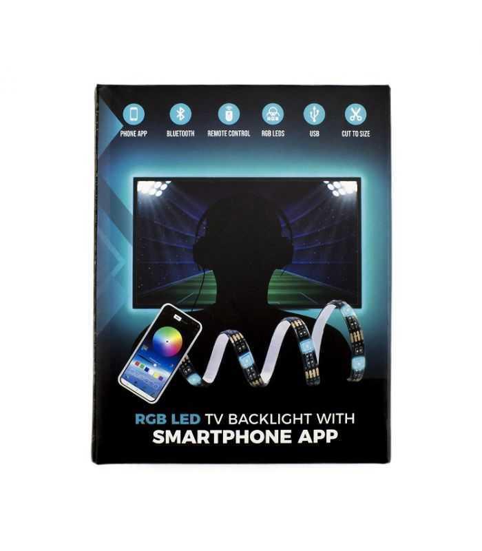 banda led smart pentru iluminare fundal tv 32 42 sunshine 8