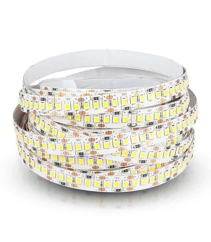 Banda Led Smd2835 12v 17w M 204led M 800lm M 4000k Ip20 5m V Tac Sku 212462