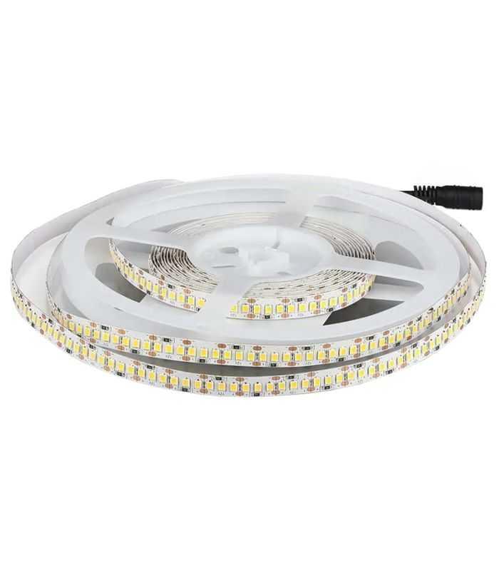 Banda LED SMD2835 12V 17W/m 204LED/m 800lm/m 4000K IP20 5M V-tac SKU-212462