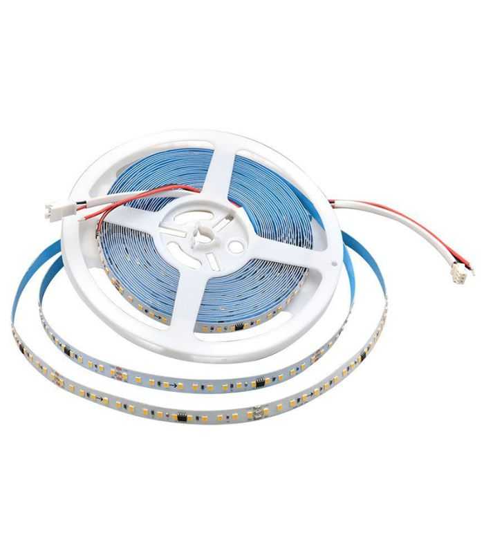 Banda LED SMD2835 RUNNIG 10W/m 24V IP20 alb rece 6500K 10m V-tac SKU-23609