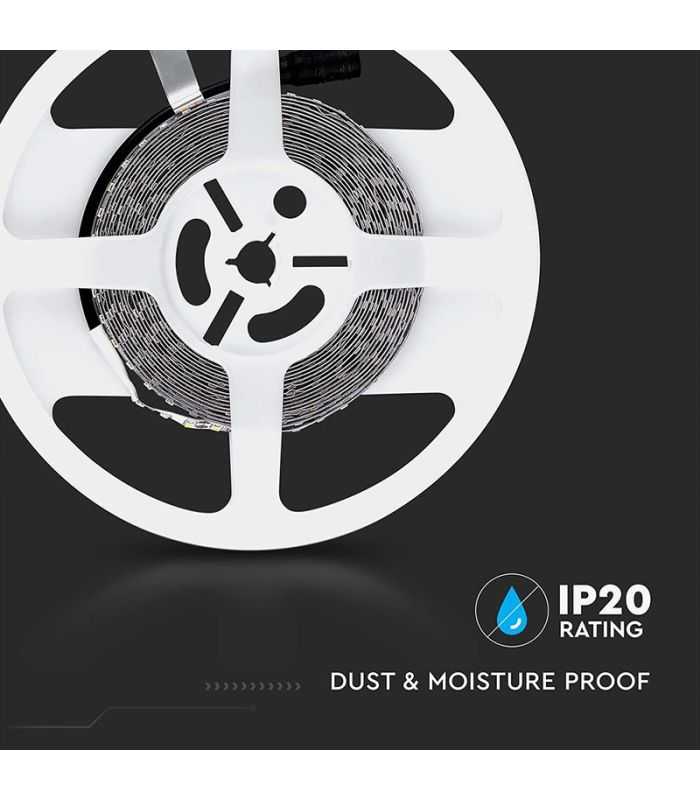 Banda Led Smd3528 120led M 6500k Ip20 5m V Tac Sku 212002