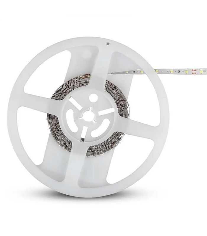 Banda Led Smd3528 60led M Albastru 42w M 420lm Ip20 5m V Tac Sku 212013