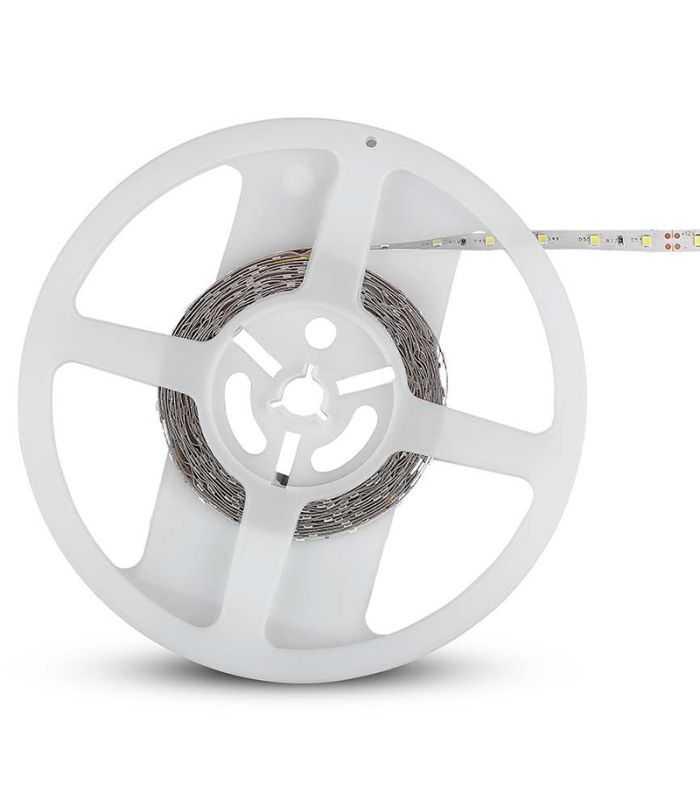 Banda Led Smd3528 Rosu Ip20 5m V Tac Sku 212015