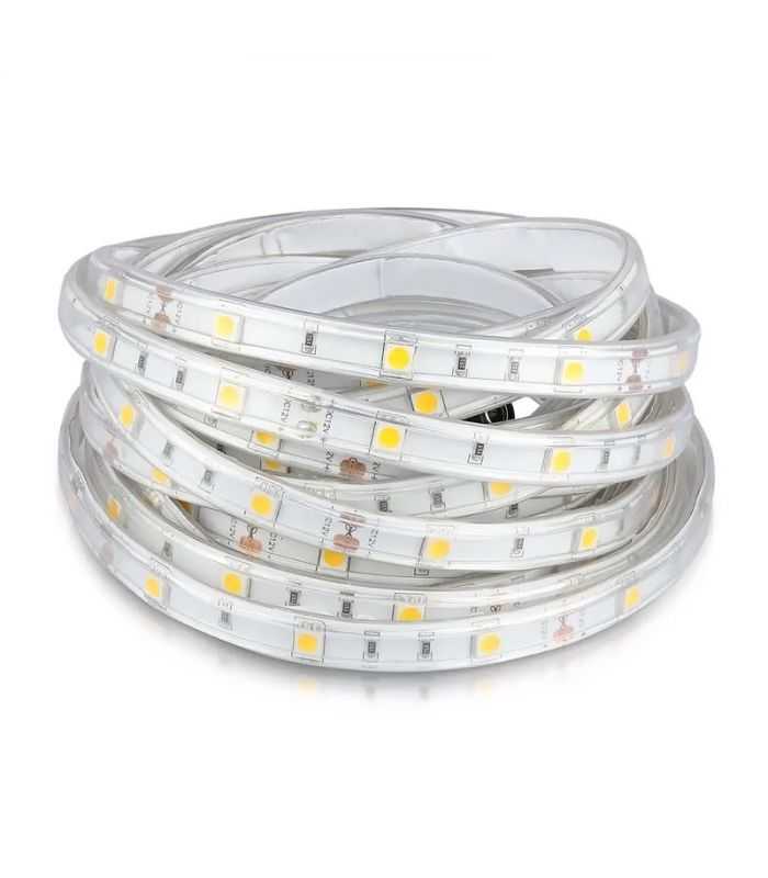 Banda Led Smd5050 Rgb 30led M 70lm M Ip65 5m V Tac