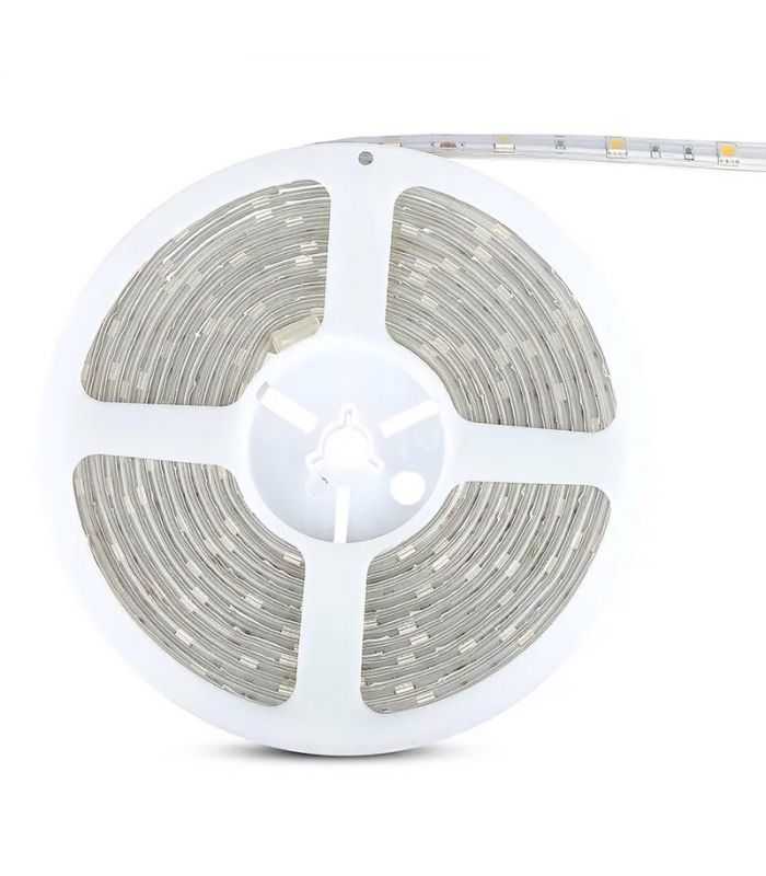 Banda Led Smd5050 Rgb 30led M 70lm M Ip65 5m V Tac