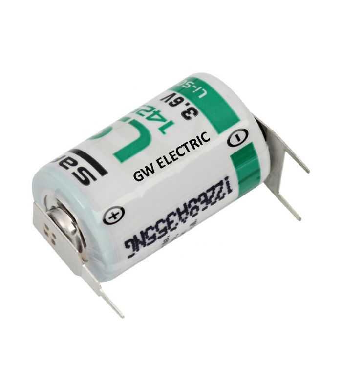 Baterie 1/2AA LI-ION 3.6V 25.15x14.55mm + lamele SAFT LS14250