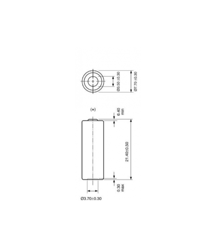 baterie alcalina gp29a 9v 18mah 77x214mm 1buc 1