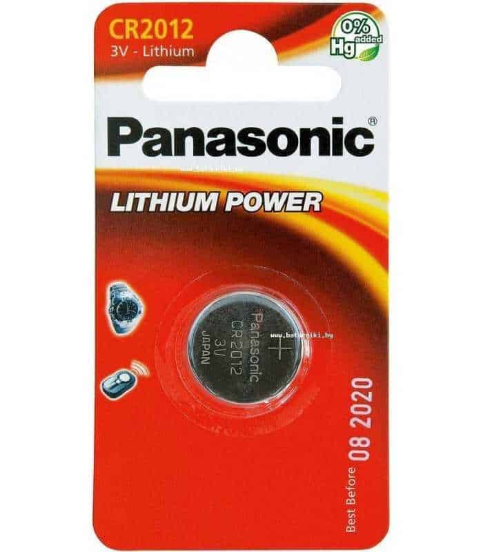 Baterie buton litium Panasonic CR2012