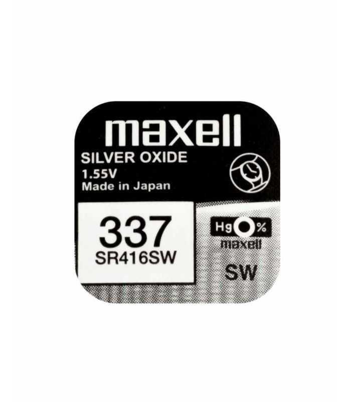 Baterie ceas Maxell SR416SW V337 1.55V oxid de argint 1buc
