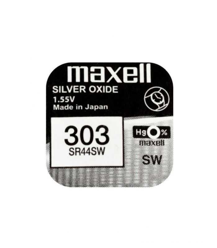 Baterie ceas Maxell SR44SW V303 AG13 1.55V oxid de argint 1buc