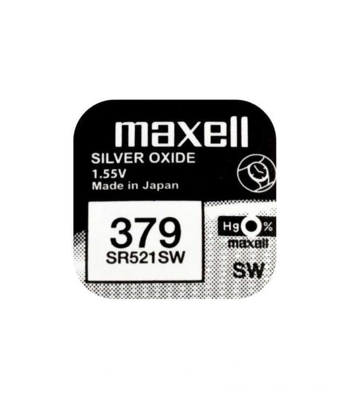 Baterie ceas Maxell SR521SW V379 AG0 1.55V oxid de argint 1buc