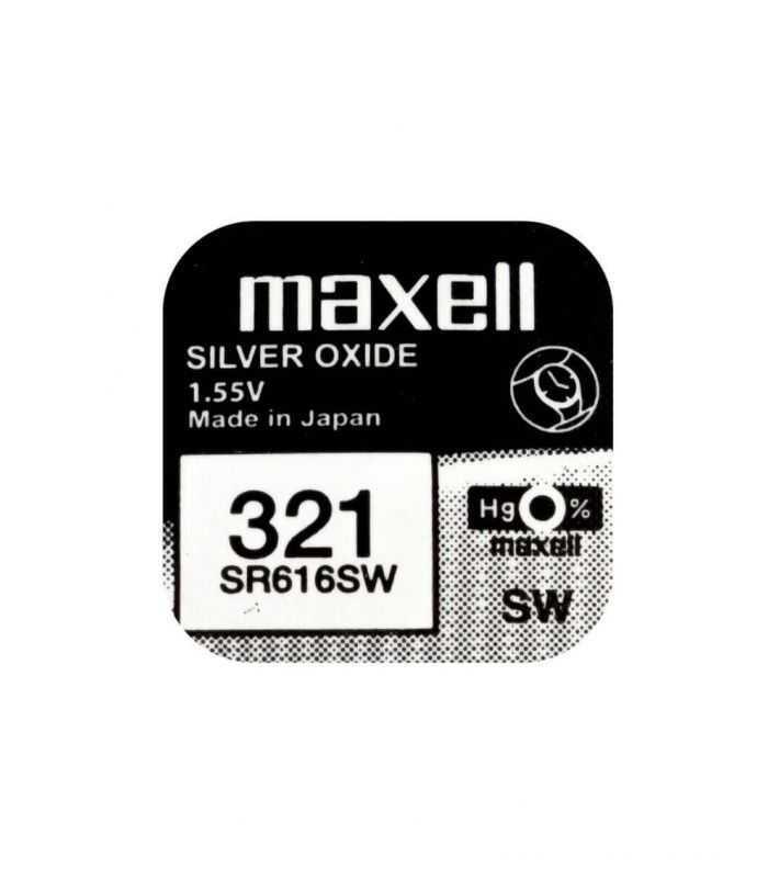 Baterie ceas Maxell SR616SW V321 SR65 1.55V oxid de argint 1buc