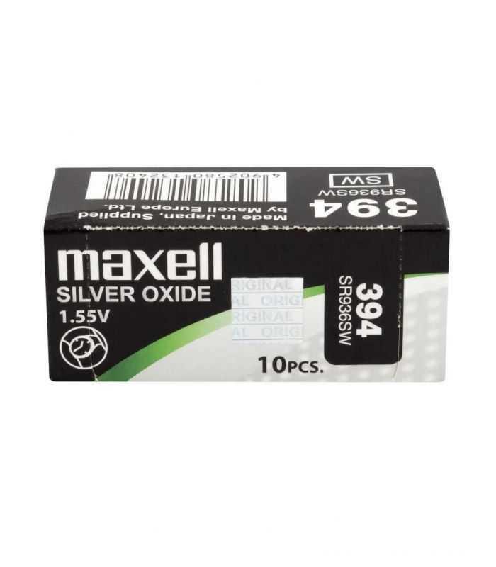 Baterie Ceas Maxell Sr936sw V394 Ag9 155v Oxid De Argint 1buc