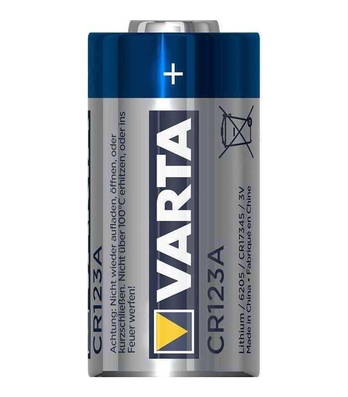 baterie cr123a varta lithium 3v 1600ma 1