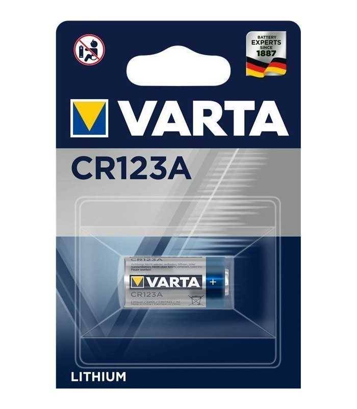 Baterie CR123A Varta lithium 3V 1600mA