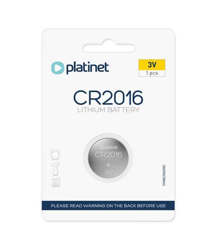 Baterie Cr2016 3v Blister 1buc Platinet Pmbcr20161