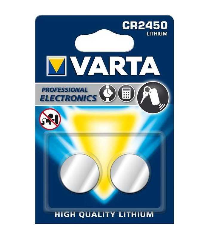 Baterie CR2450 Varta buton litiu 3V 560mAh