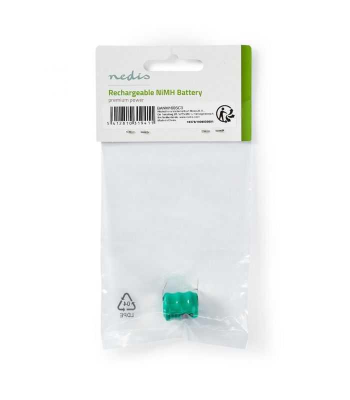 baterie incarcabila nimh nedis 36v 80mah cu pini 5