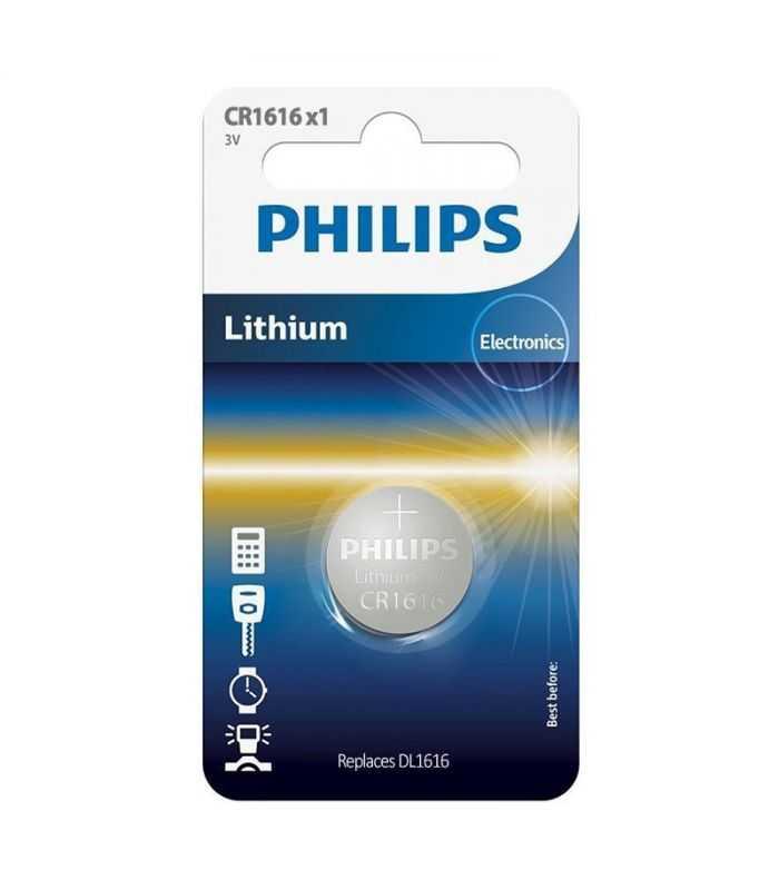 Baterie lithium CR1616 blister 1buc PHILIPS