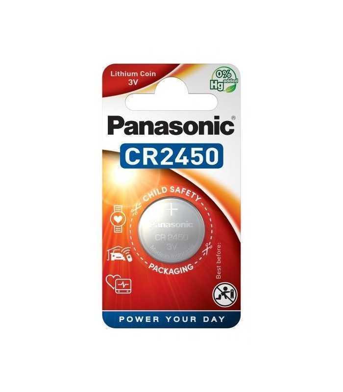 Baterie Panasonic CR2450 Lithium 3V 24.5x5mm
