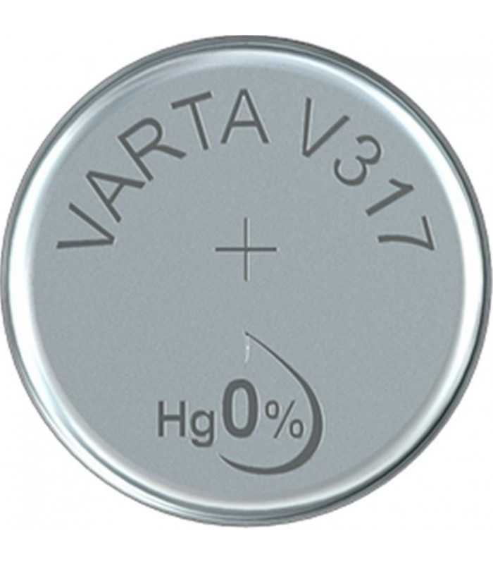 Baterie V317 Varta 1.55V 8mAh Silver Oxide pentru ceasuri