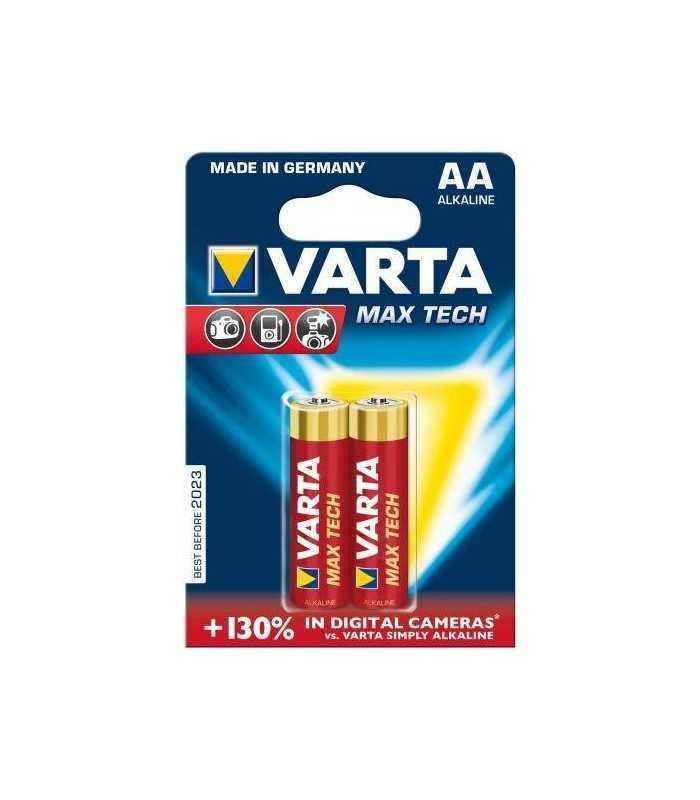 Baterii alcaline R6 AA Varta MaxTech 2buc/blister