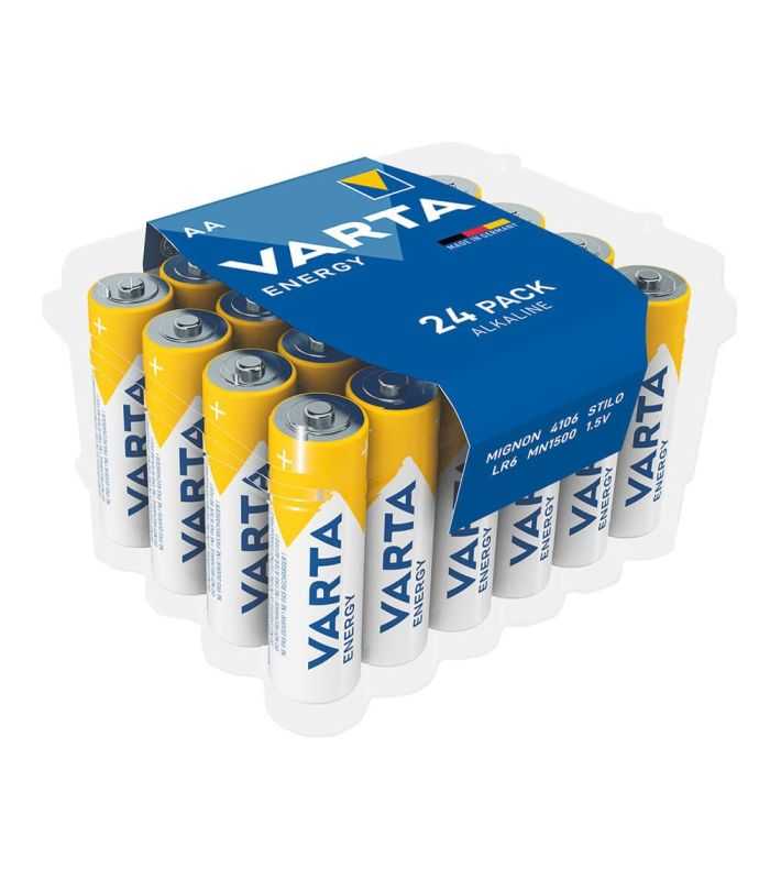 Baterii Alcaline Varta Energy Aa Lr6 Set 24buc