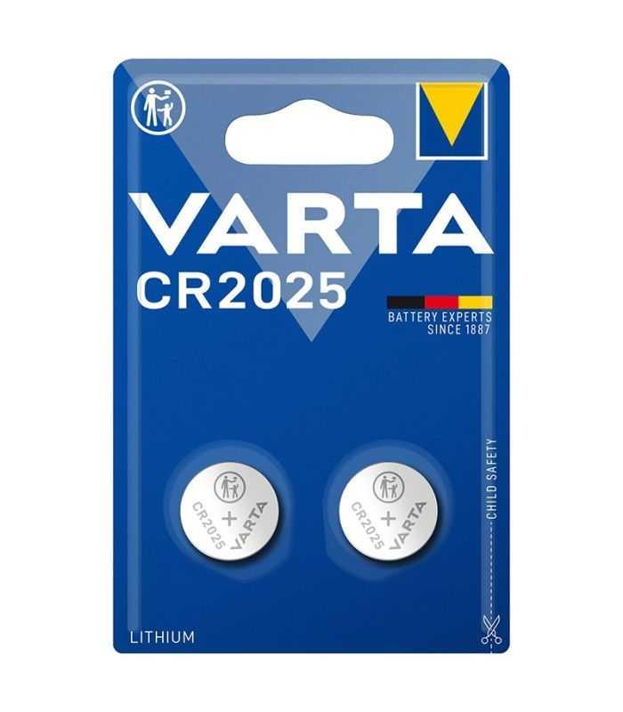 Baterii CR2025 Varta 2buc