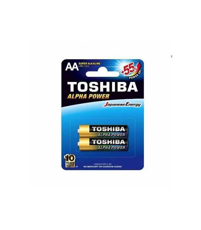 Baterii Toshiba ALPHA POWER AA R6 alcaline blister 2buc