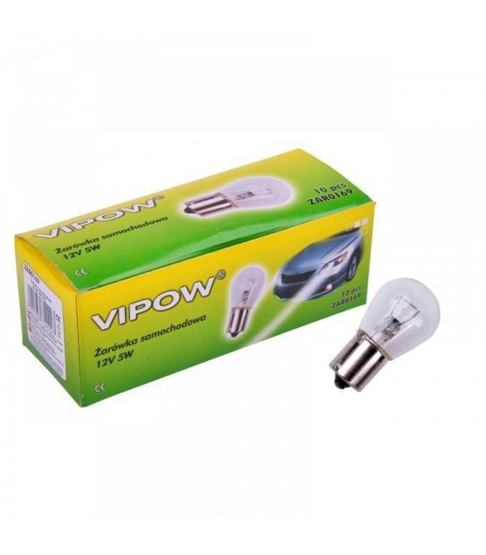 bec auto ba15s 12v 5w vipow 1