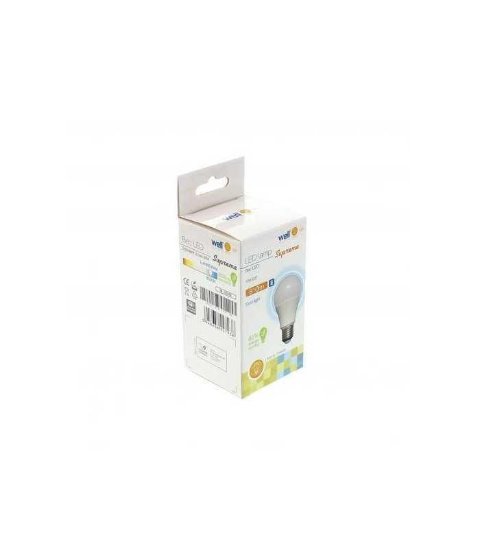 bec cu led a60 e27 10w 230v lumina rece supreme well 1