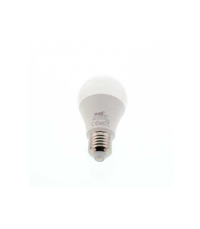 bec cu led a60 e27 12w 230v 950lm lumina rece basic well 2