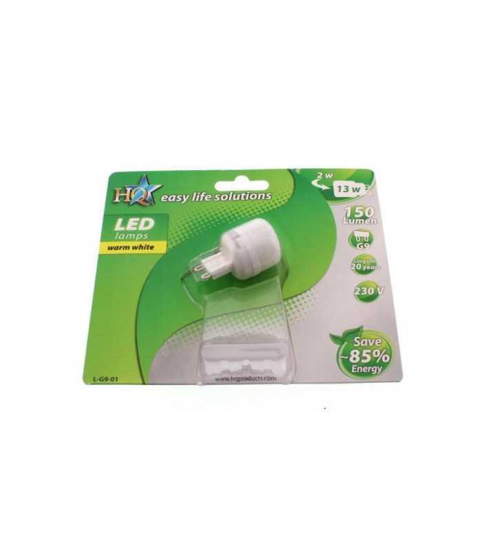 bec cu led g9 2w 2700k hq 1