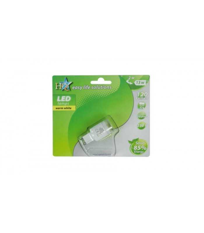 bec cu led g9 2w 2700k hq 2