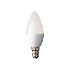 Bec cu led lumanare E14 7W 230V lumina calda Well