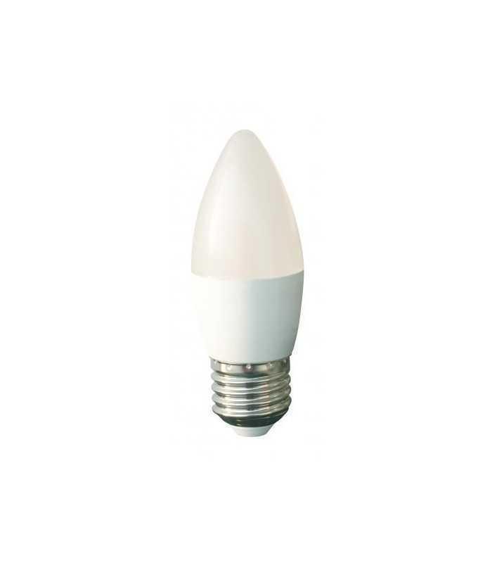 Bec cu led lumanare E27 7W 230V lumina rece Well