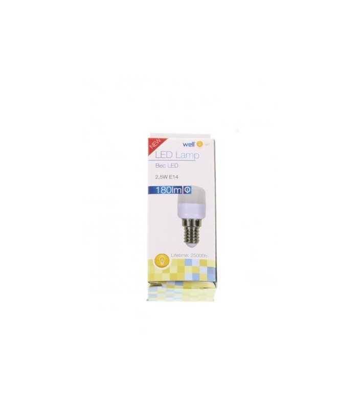bec cu led st26 e14 25w 230v lumina rece well 1