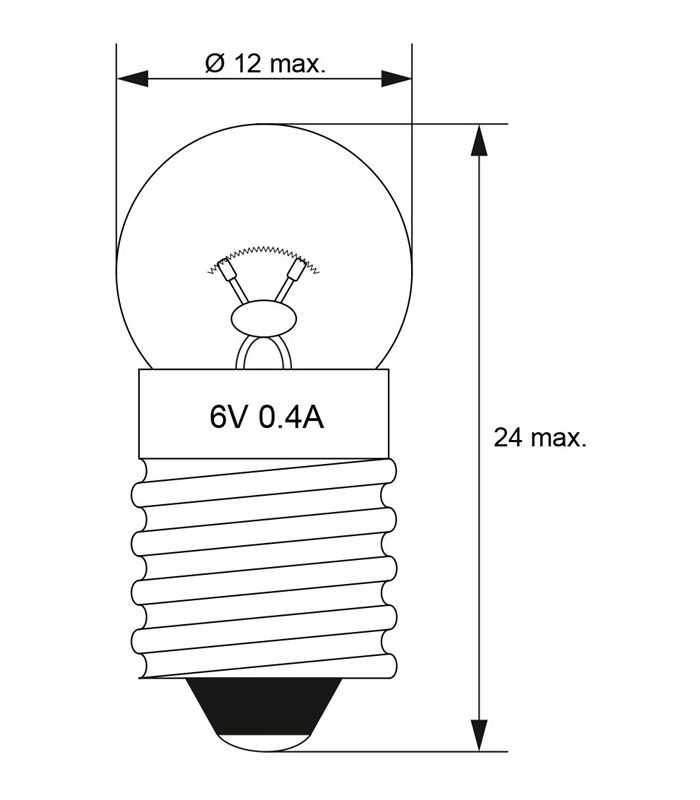 bec e10 6v 04a glob goobay 1
