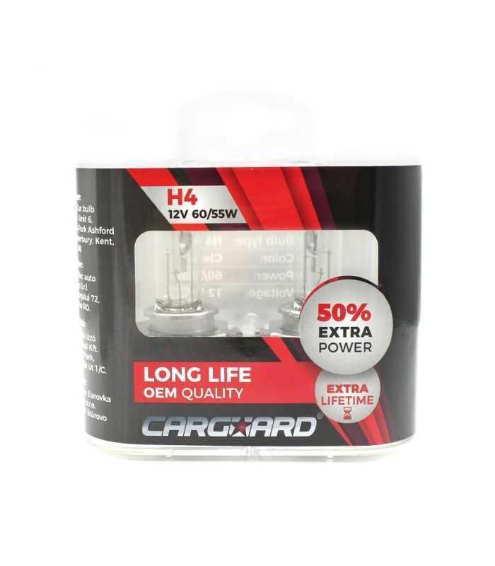 bec halogen h4 55w 50 intensitate 12v carguard 1