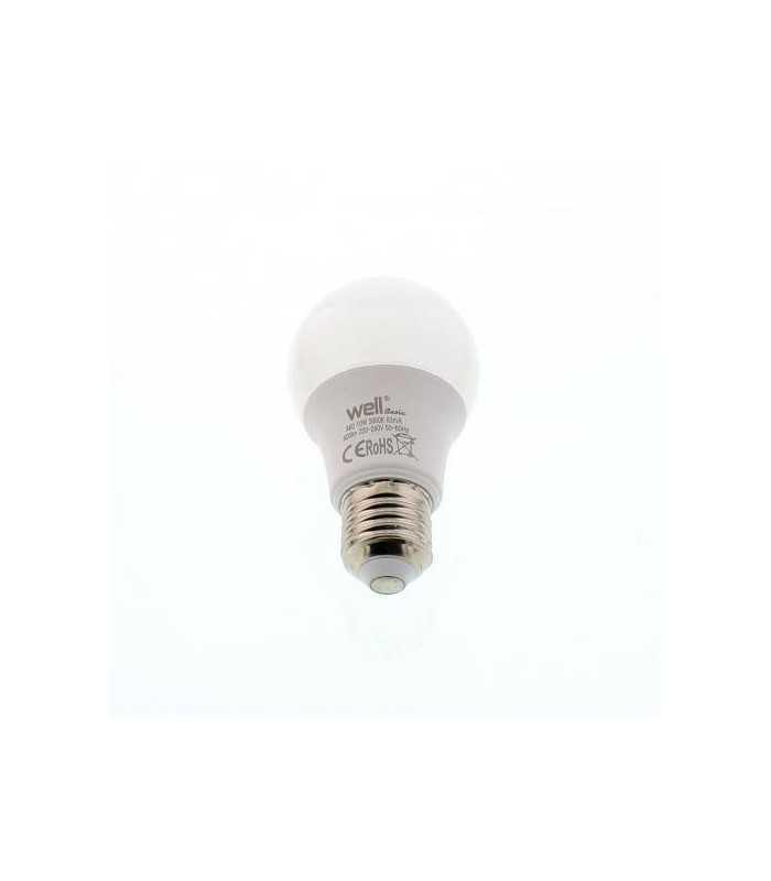 Bec LED A60 E27 10W 720lm 230V lumina calda Basic Well