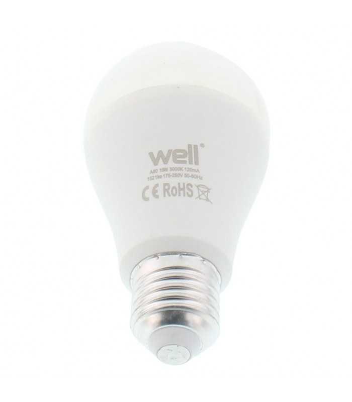Bec LED A60 E27 5W 230V lumina naturala Well