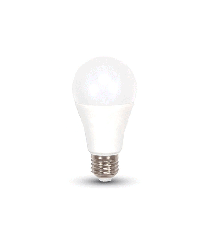 Bec LED A60 E27 9W 4000K alb neutru 3 step dimmer V-TAC