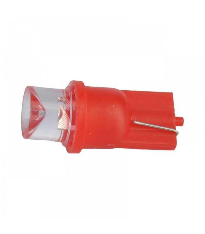 Bec LED auto 12V T8-WG rosu