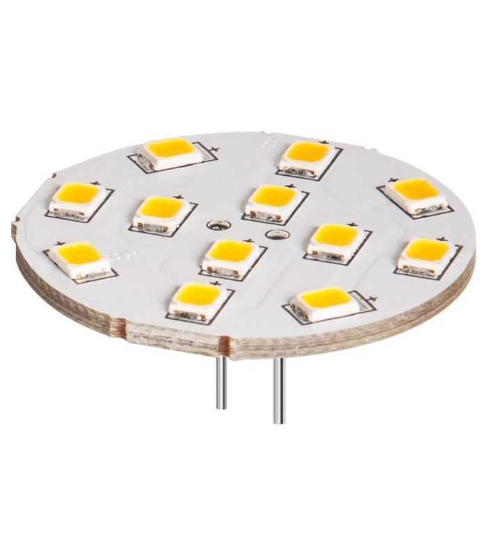 Bec LED G4 123° 2W 12V alb cald 3000K 230lm Goobay 30586