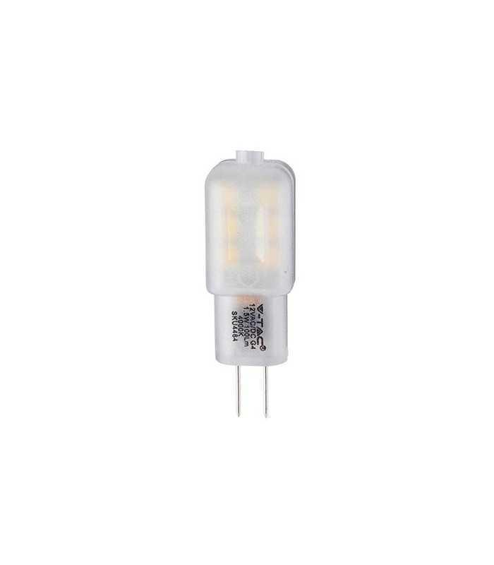 Bec LED G4 1.5W 12V 6400K alb rece CIP SAMSUNG V-TAC