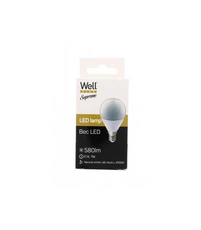 bec led g45 e14 7w 230v lumina naturala well 1