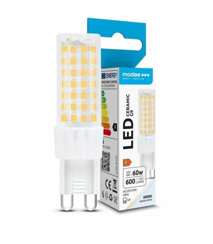 Bec LED G9 6W 600lm 6000K lumina rece Modee ML-G9C6000K6WN