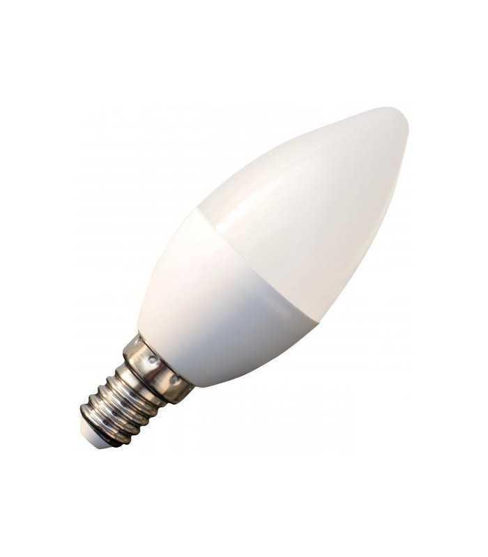 Bec LED lumanare E14 6W 230V lumina naturala Well