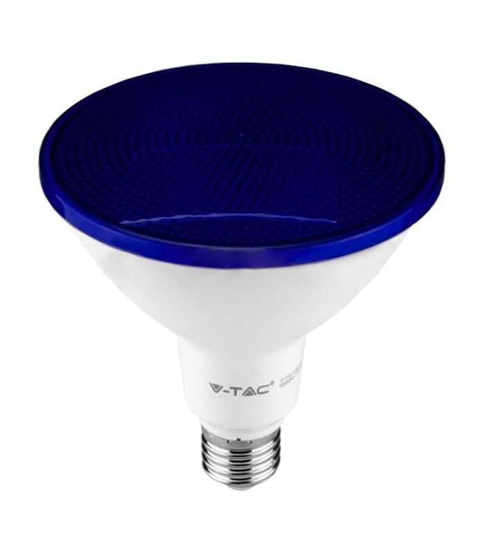 Bec Led Par38 E27 17w Ip65 Albastru V Tac Sku 92066