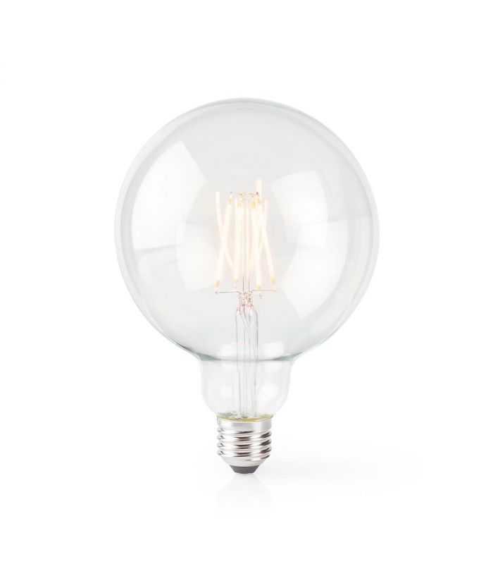 Bec Wi Fi Smart Led Cu Filament E27 125mm 5w 500lm 2700k Nedis